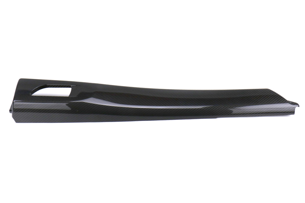 OLM LE Dry Carbon Fiber Rear Door Trim Upper Panels - 2015-2021 Subaru WRX / STI