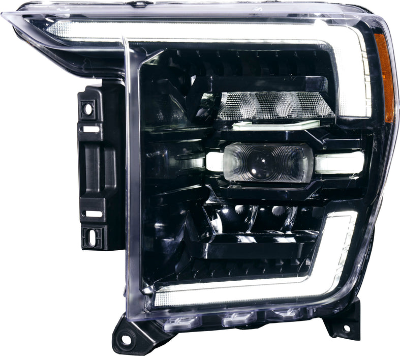 OLM Infinite Series Headlight and DRL Grille 2pc Bundle - 2021-2023 Ford F150