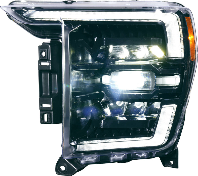 OLM Infinite Series Headlights (White DRL) - 2021+ Ford F150