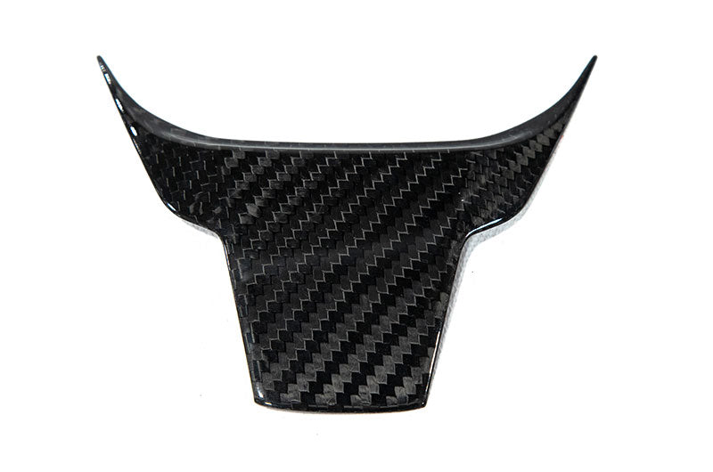 OLM Carbon Fiber Lower Steering Wheel Cover (Gloss Finish) - 2016 - 21 Honda Civic / 2017-21 Honda Civic Type R