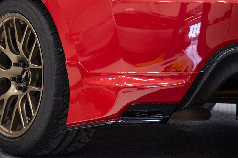 OLM Paint Matched/Gloss Black Rear Bumper Lip - Galaxy Blue Pearl - 2013-2016 Scion FR-S / 2013-2020 Subaru BRZ / 2017-2020 Toyota 86