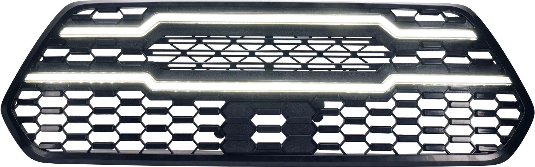 2016-2023 Toyota Tacoma DRL Grille (White DRL) - Infinite Series