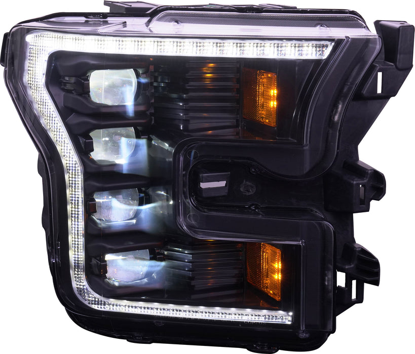 OLM Infinite Series Headlights (White DRL) (Gen 2) - 2015-2017 Ford F150