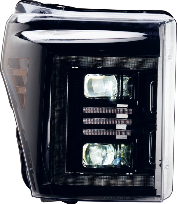 OLM Essential Series LED Headlights (White DRL) - 2011-2016 Ford Super Duty