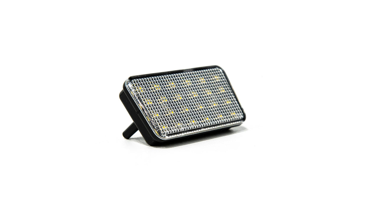 OLM Full Replacement LED License Plate Light - 2018+ Jeep Wrangler