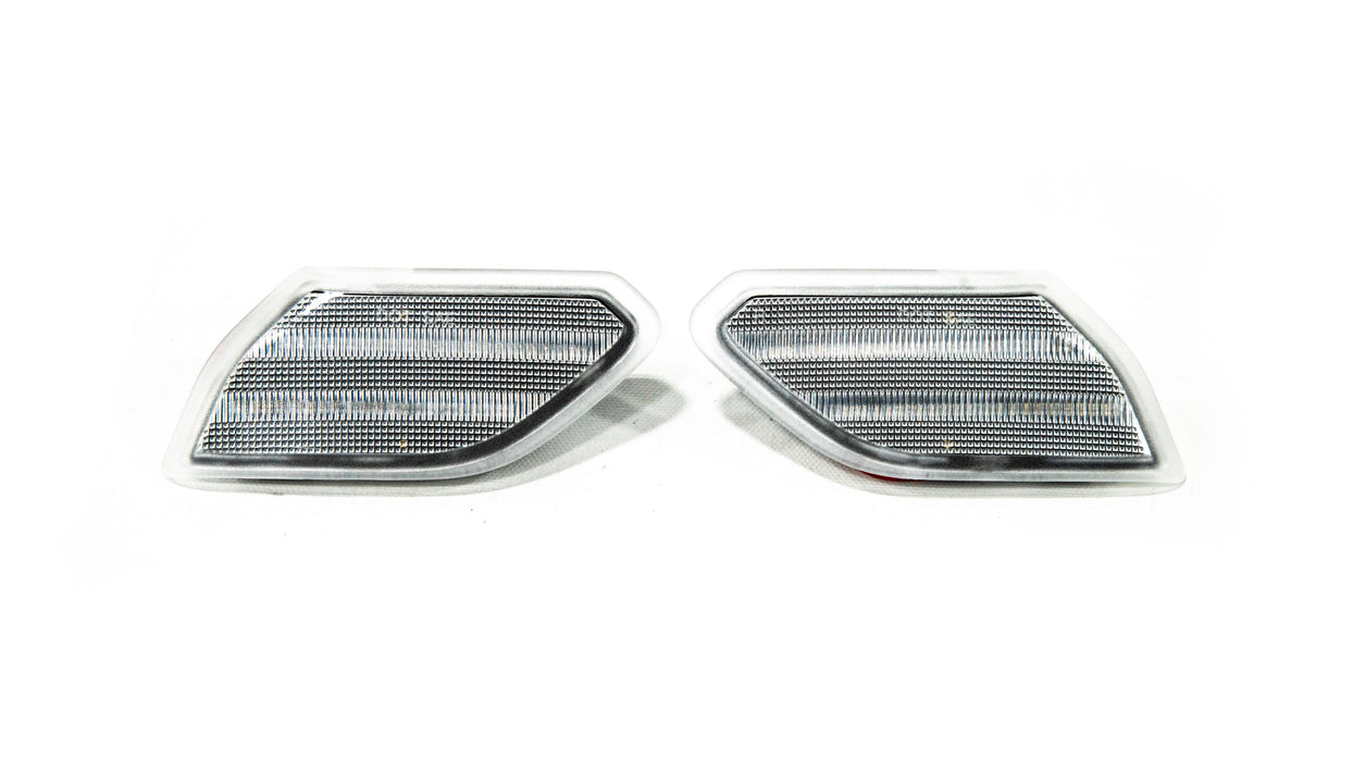 OLM Full Replacement LED Front Sidemarkers - 2018+ Jeep Wrangler