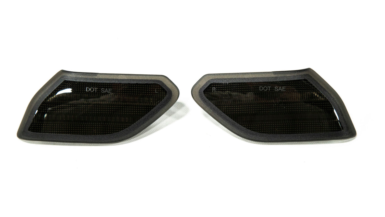 OLM Full Replacement LED Front Sidemarkers  - 2018+ Jeep Wrangler
