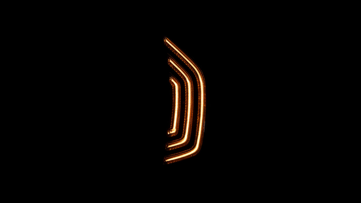 OLM LED Fender Vent Sequential Sidemarkers - 2018+ Jeep Wrangler