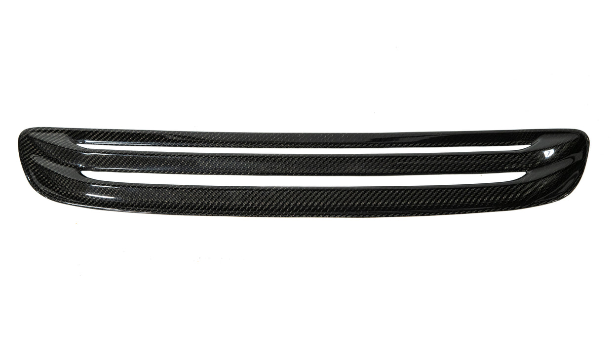 OLM Carbon Fiber Engine Hood Duct Cover - 2023+ Honda Civic Type R