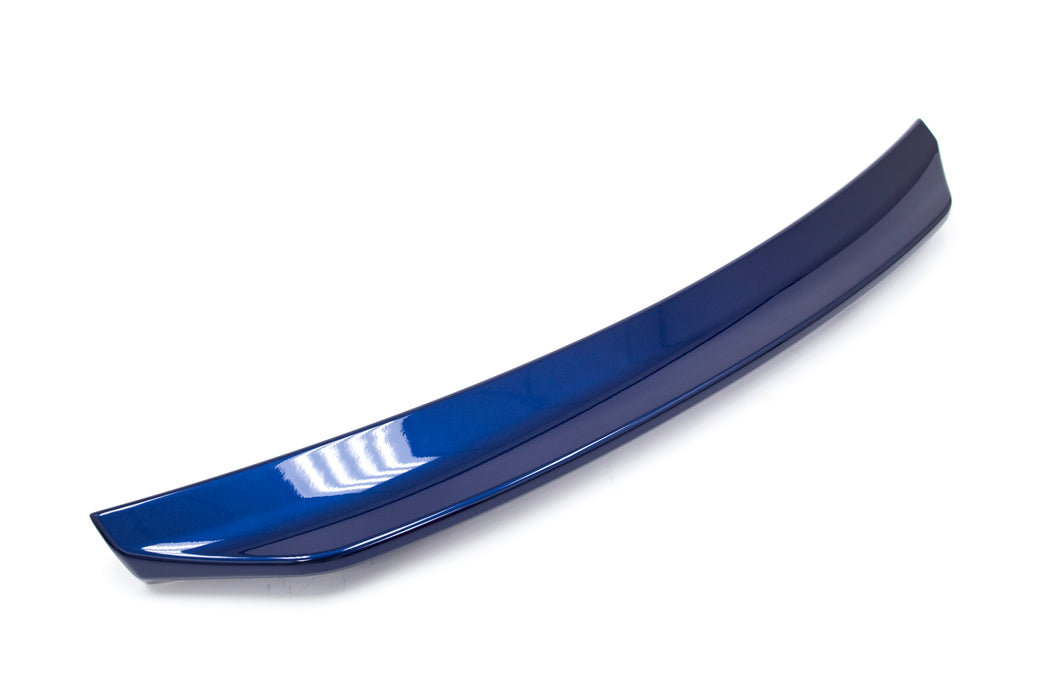 OLM Paint Matched Duckbill Spoiler Galaxy Blue Pearl 2015+ WRX / STI