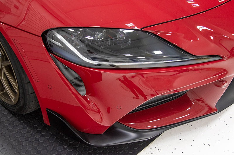 OLM LE Carbon Fiber Front Bumper Vents Covers - 2020 GR Supra