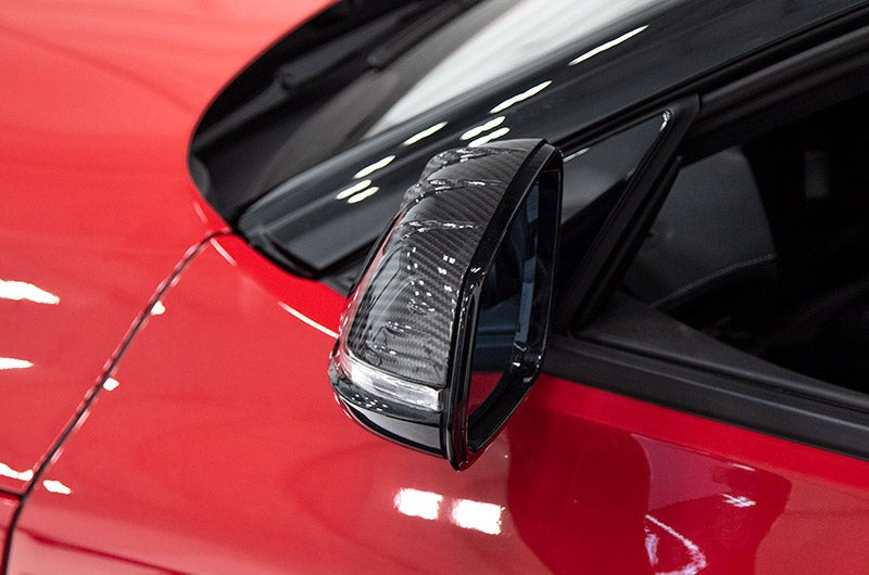 OLM V2 Carbon Fiber Mirror Covers - 2020+ Supra