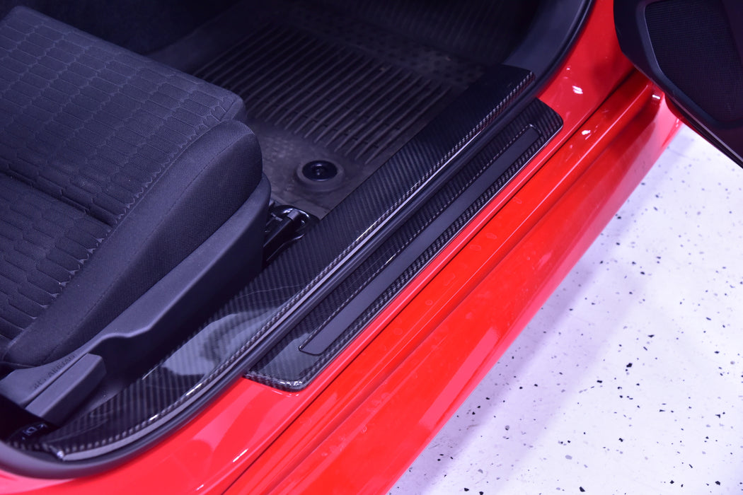 OLM LE Dry Carbon Fiber Door Sill Garnish - 2022+ BRZ/86
