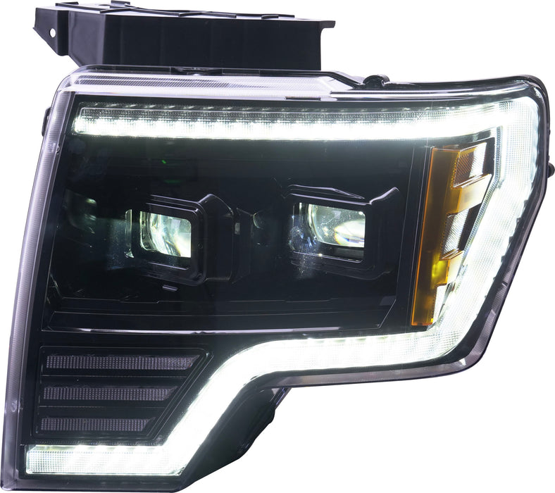 OLM Essential Series Headlights (White DRL) - 2009-2014 Ford F150