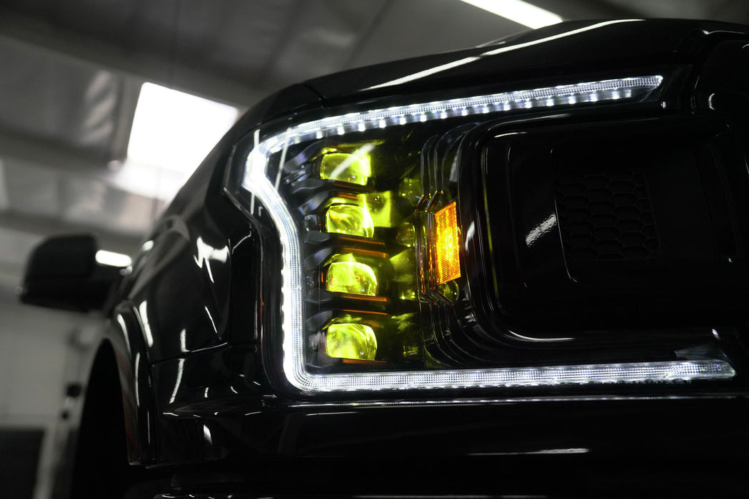 2018-2020 Ford F150 Bi-Beam Headlights - Infinite Series  (White DRL)