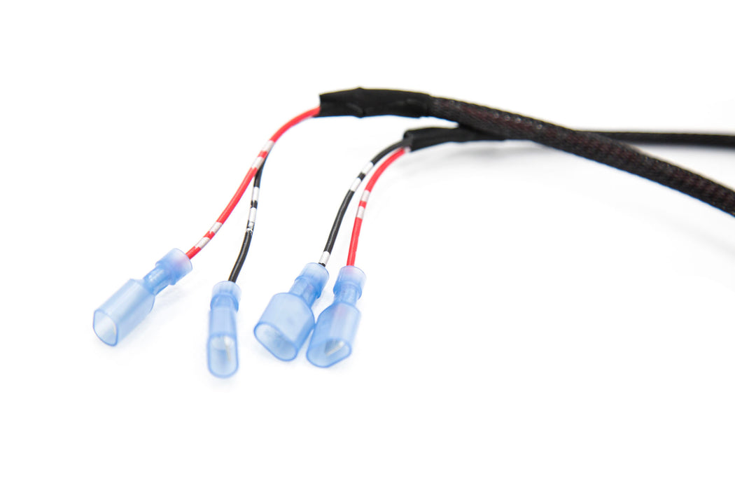 OLM Facelift Foglight Bezel Turn Signal Quick Connect Harness for LED Headlights - 2018-2021 Subaru WRX Limited / STI