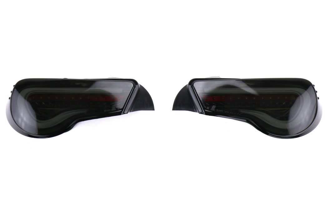 OLM VL Style Non-Sequential Smoked Lens Tail Lights (Black Gold Edition) - 2013+ FT86