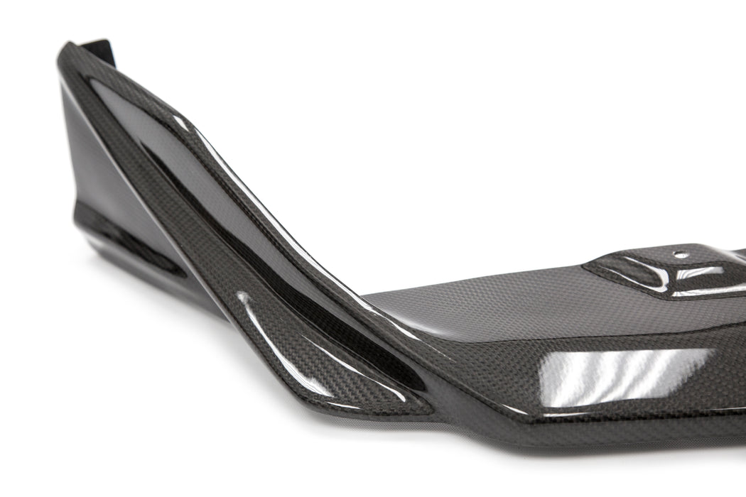 OLM S208 Style Carbon Fiber Front Bumper Lip - 15+ WRX / STI