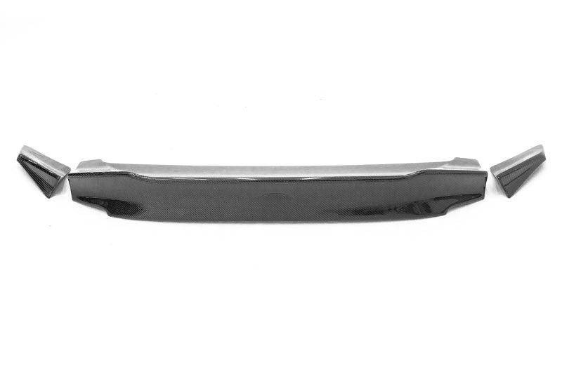 OLM M Style 3pc Carbon Fiber Rear Duckbill Spoiler (17+ Emblem Fit) - 2013-2020 86 / BRZ