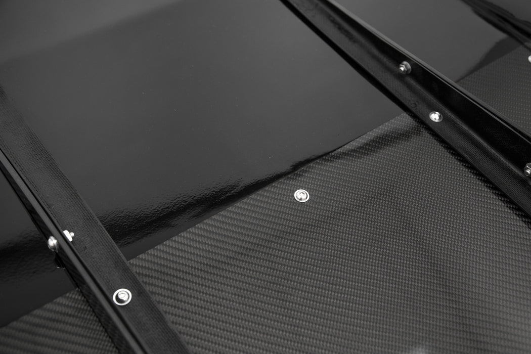 OLM Half Carbon VA Style Rear Diffuser - 2015-2020 WRX / STI