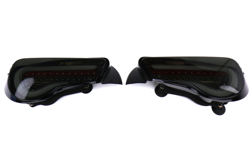 OLM VL Style Non-Sequential Smoked Lens Tail Lights (Black Gold Edition) - 2013+ FT86