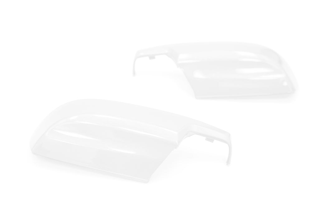 OLM Paint Matched Lower Mirror Covers - Crystal White Pearl / Halo - 2015-2021 Subaru WRX / STI / 2015-2017 Crosstrek / 2015-2016 Impreza