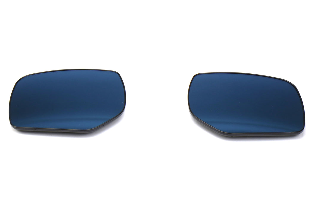 OLM Wide Angle Convex Mirrors - 2014+ Forester-Blue-Heated-No Turn Signals