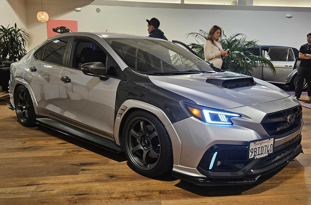 OLM Sokudo LED Headlights w/ add-on Harness - 2022-2026 WRX (Limited/GT/TR)