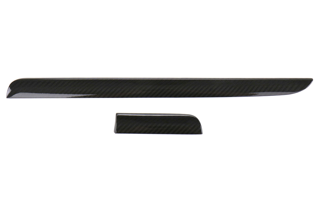 OLM Dry Carbon Fiber Dash Trim Covers - 2015+ WRX / 2015+ STI / 2015+ Forester