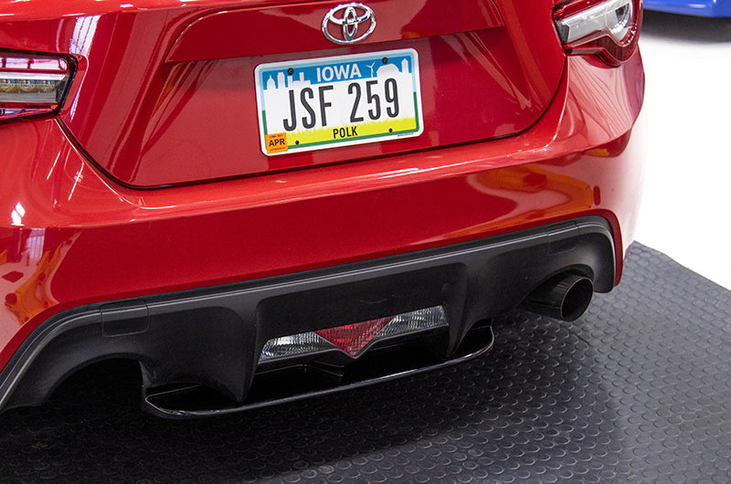 OLM Rear Diffuser - Gloss Black - 2013-2016 Scion FR-S / 2013-2020 Subaru BRZ / 2017-2020 Toyota 86