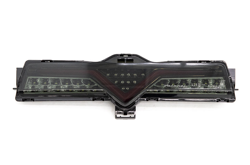 OLM VL Style Sequential 4th Brake Light / Reverse Light (Smoke Lens, Gold Base, Red Bar) - 2013-2020 FT86