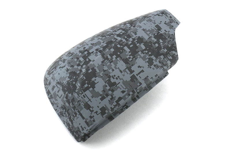 OLM Graphic Design Mirror Covers (Black/Gray Digital Camo) - 2015+ WRX / STI