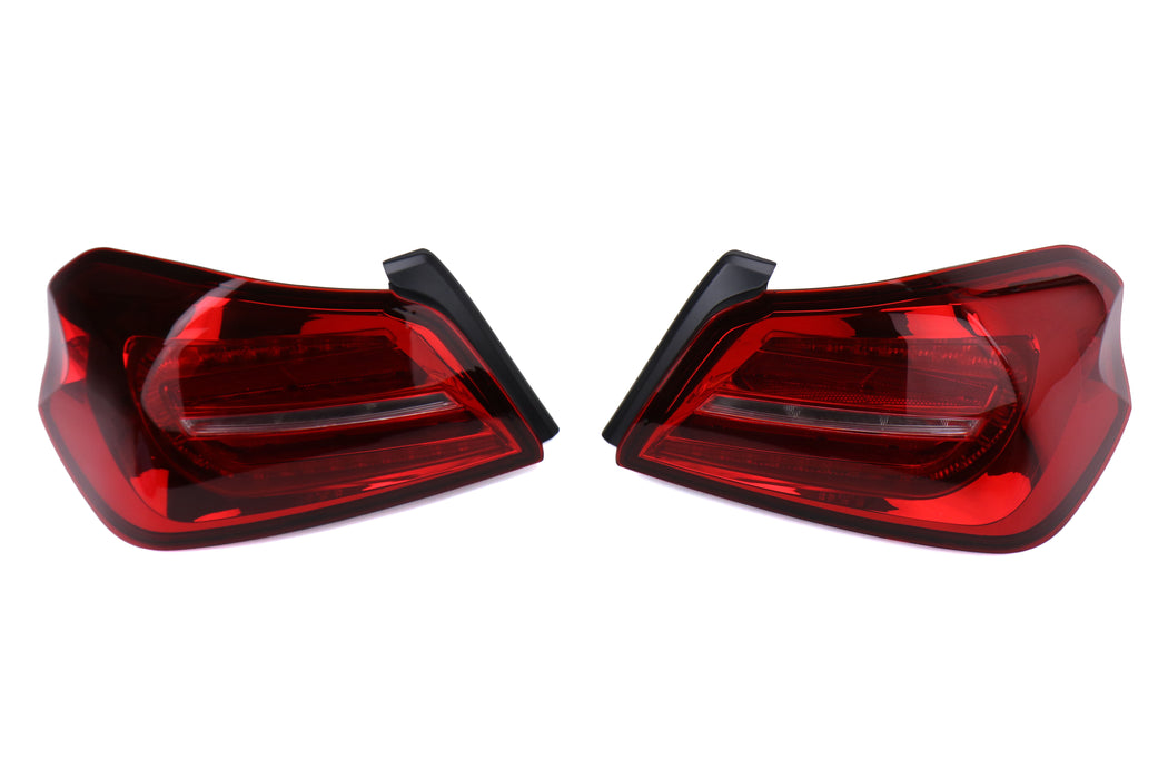 SubiSpeed JDM Style Sequential Tail Light (Red) - 2015-2021 Subaru WRX / STI