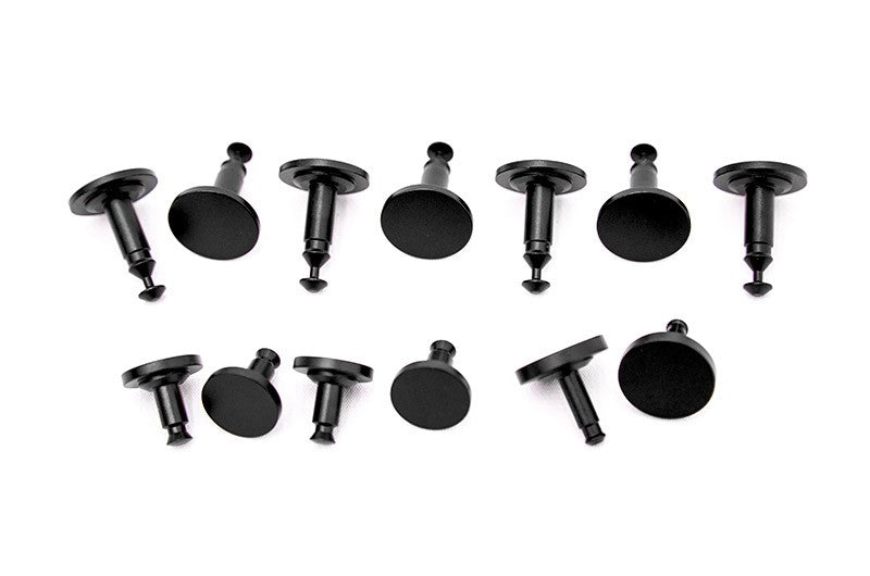 OLM Black Anodized Engine Bay Fastener Set - 2015+ WRX / STI