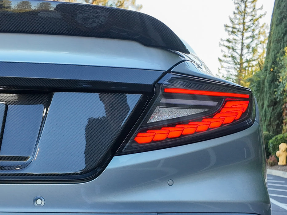 OLM Phantom-Spec LED Taillights (Clear Lens White Optic) - 2022+ WRX