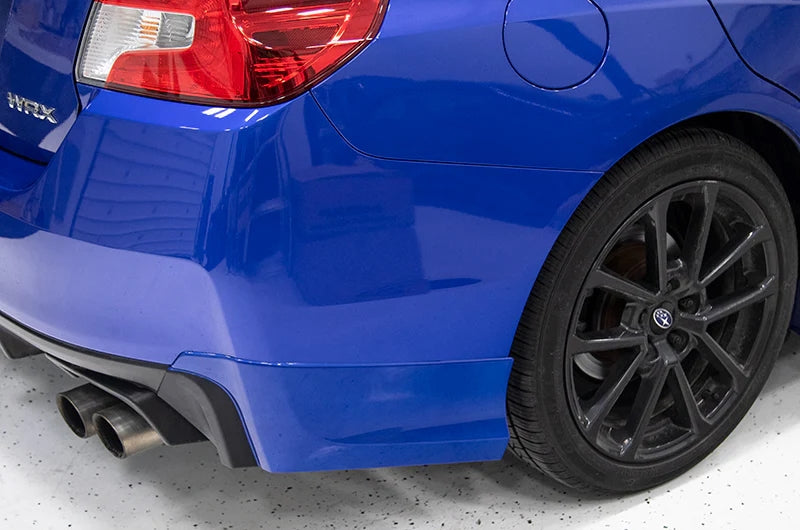 OLM Paint Matched JDM Style Rear Splash Guards (Dark Grey Metallic) - 2015-2021 WRX / STI