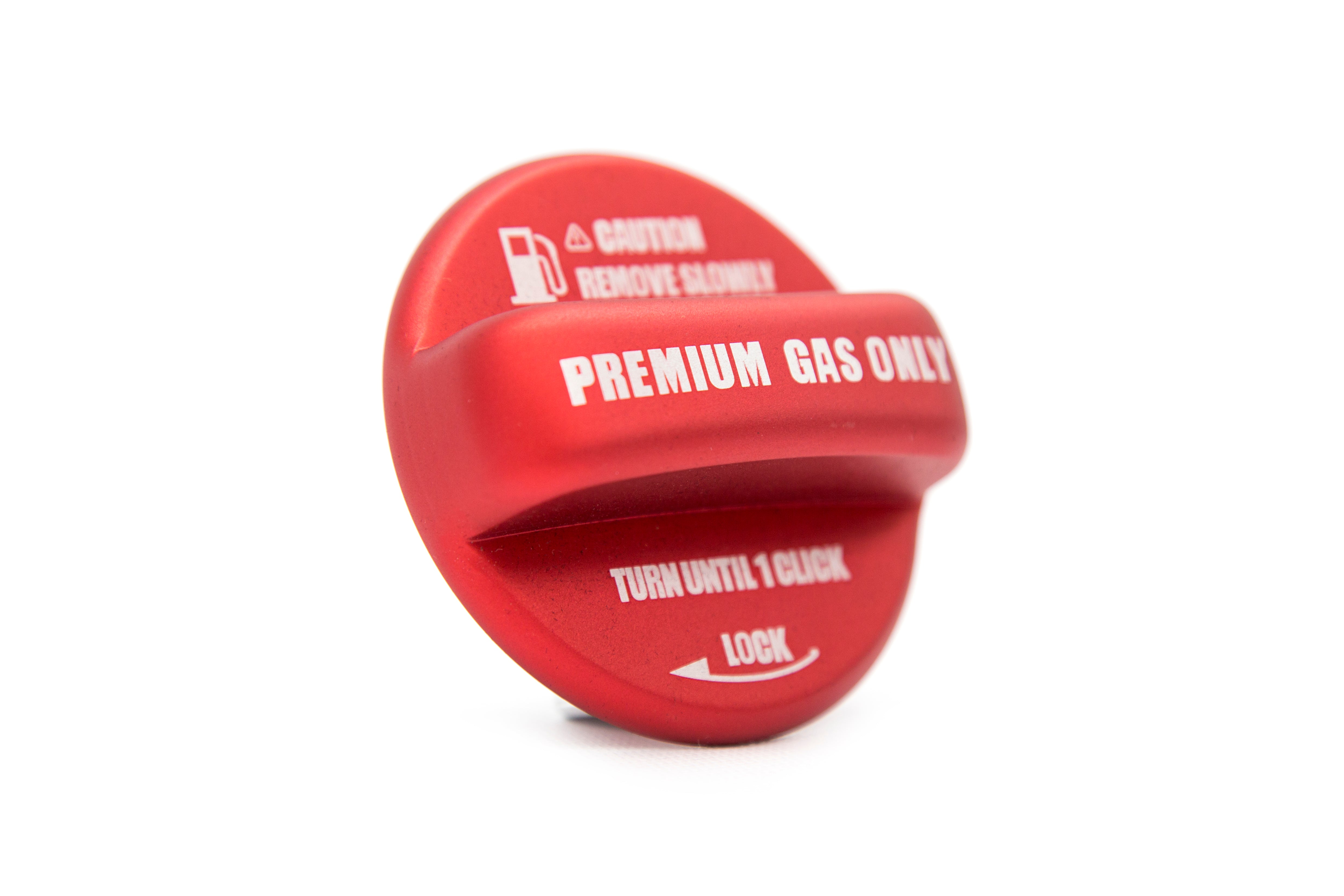 OLM Anodized Red Fuel Cap Cover - 15+ WRX / STI, 13+ FT86, 13+ Crosstr