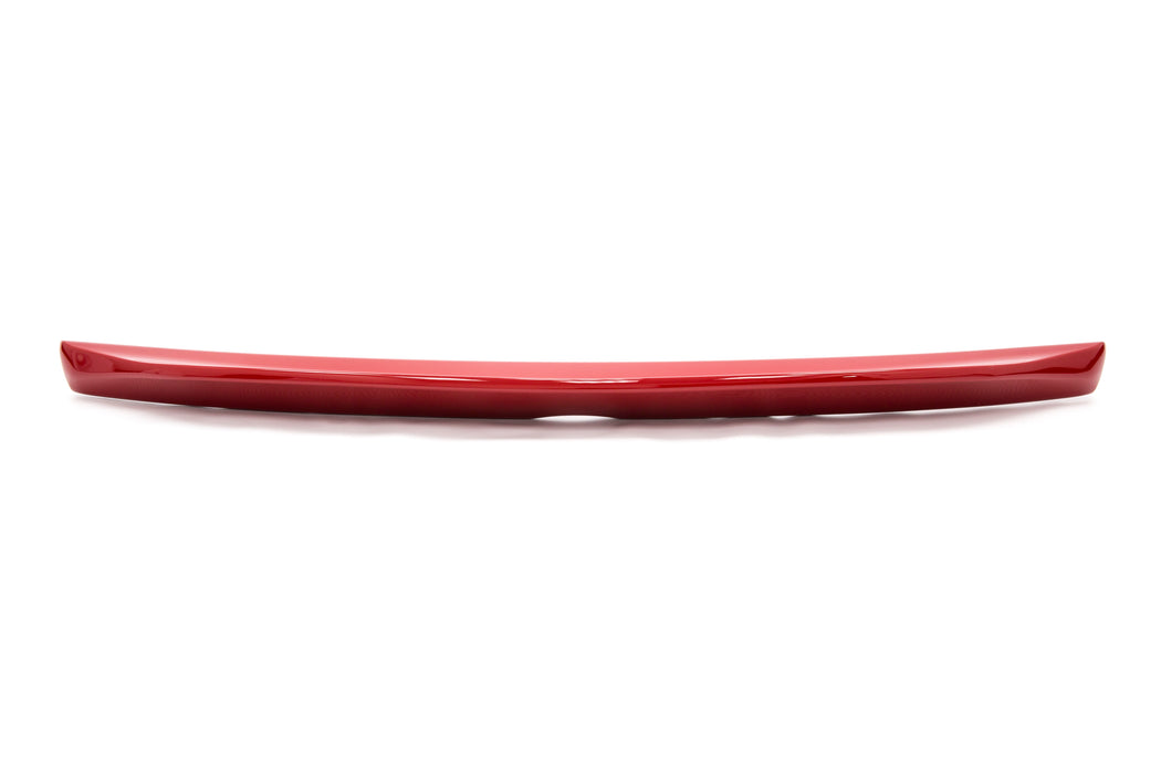 OLM High Point Paint Matched Duckbill Spoiler Lightning Red 2015+ WRX / STI