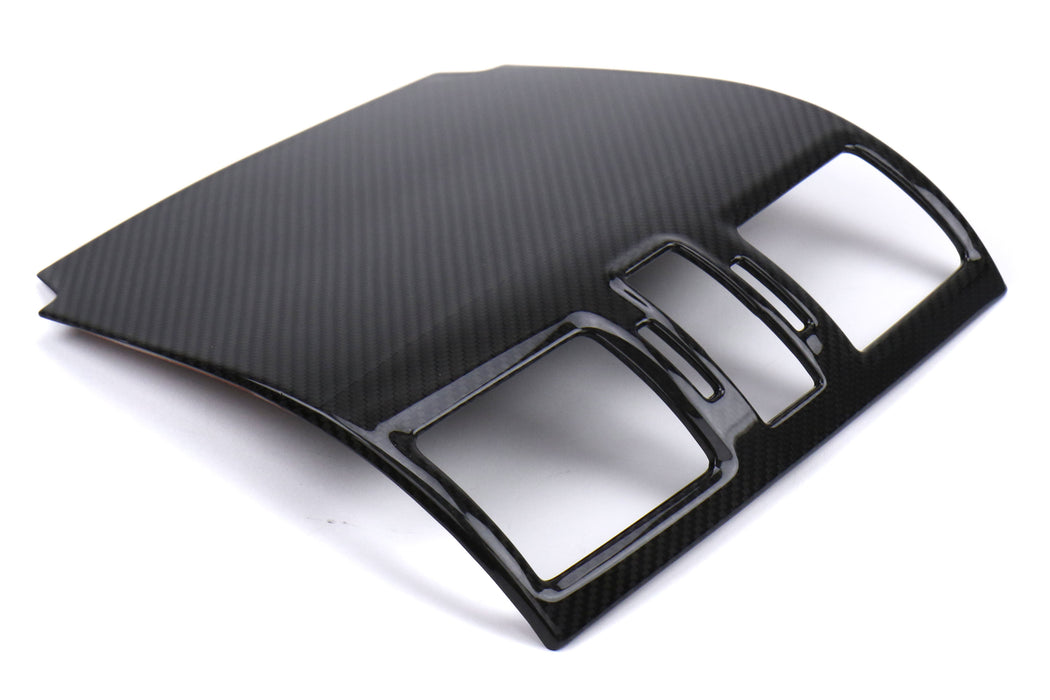 OLM LE Dry Carbon Fiber Center AC Trim Covers - 2016-2021 Subaru WRX / STI 2014-2018 Forester 2016-2017 Crosstrek