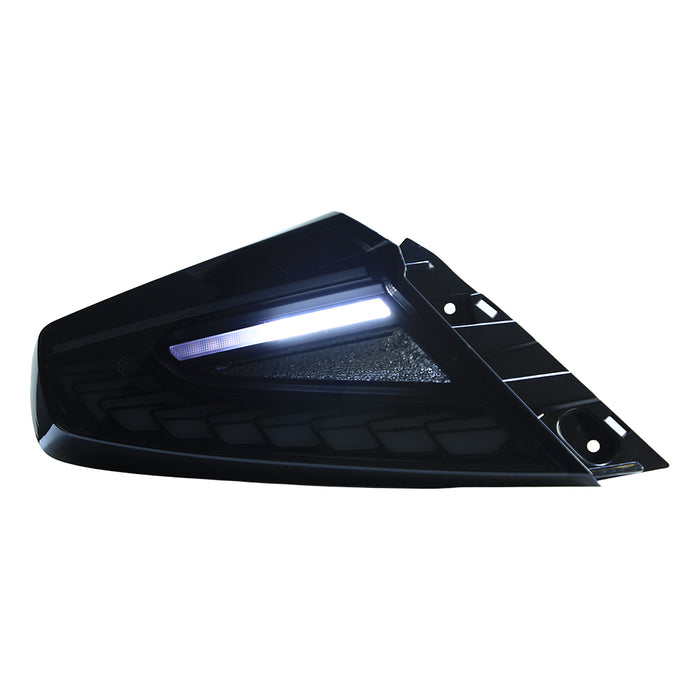 OLM Phantom-Spec LED Taillights (Smoke Lens White Optic) - 2022+ WRX