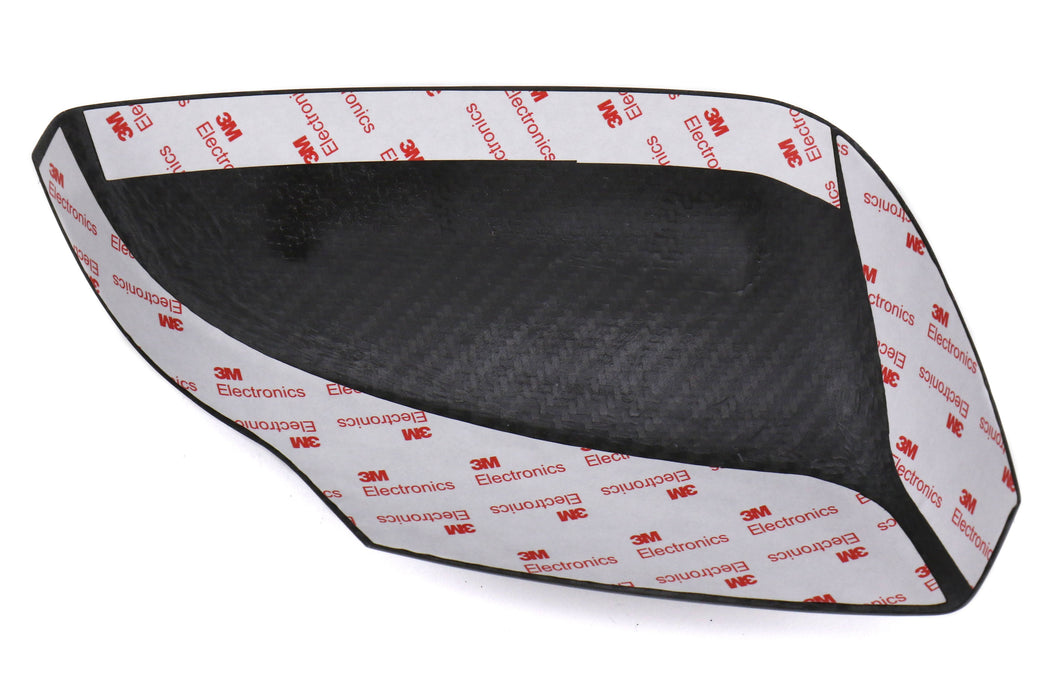 OLM Dry Carbon Fiber Mirror Covers (with Turn Signal Hole) - 2015-2021 WRX / 2015-2021 STI-Matte Carb