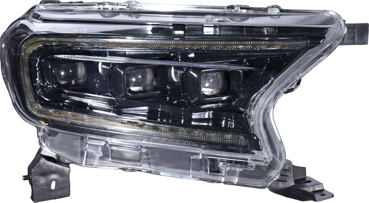 OLM Infinite Series Headlights (White DRL) - 2019-2023 Ford Ranger