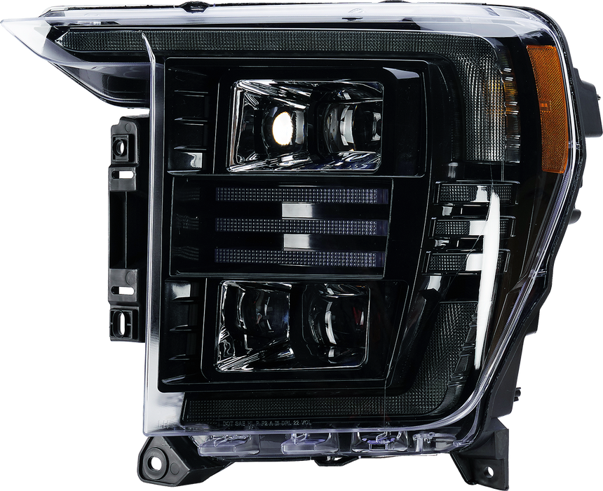 2021-2023 Ford F150 Headlights - (White DRL) Essential Series