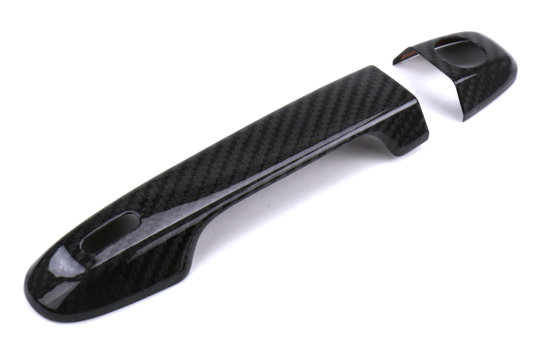 OLM Dry Carbon Fiber Door Handle Cover - 2013+ FT86-Gloss Carbon Fiber