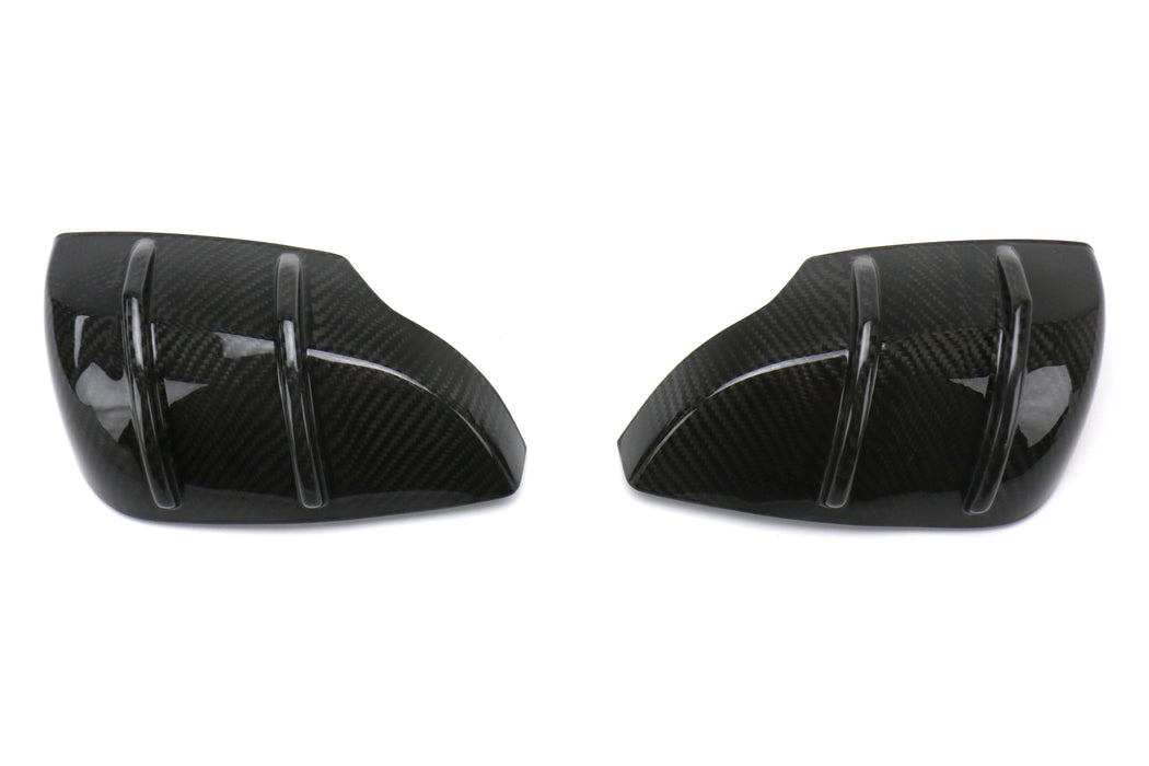 OLM STI RA-R Style Carbon Fiber Mirror Covers - 2015-2021 WRX / STI