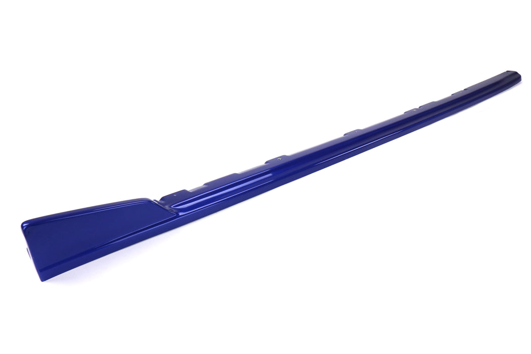 OLM CS2 Style Paint Matched Side Skirts (Galaxy Blue Pearl) - 2015-2021 Subaru WRX / STI