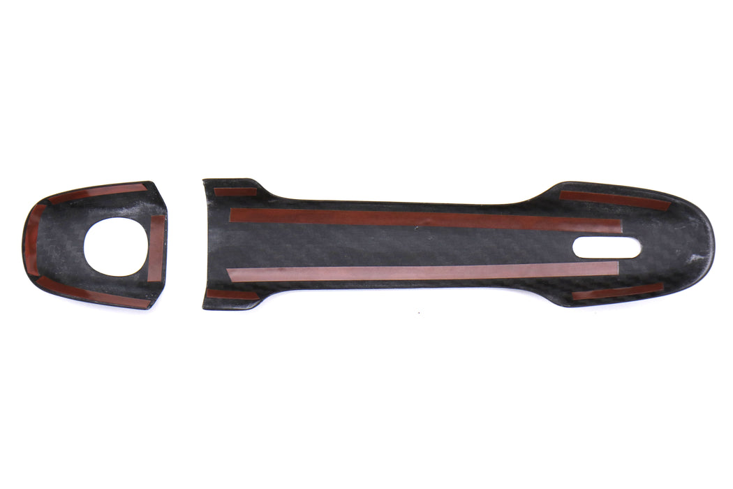 OLM Dry Carbon Fiber Door Handle Cover - 2013+ FT86-Gloss Carbon Fiber