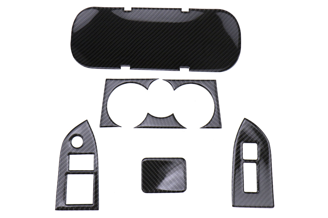 OLM Carbon Fiber Style Interior Dress Up Kit - 2013+ FT86