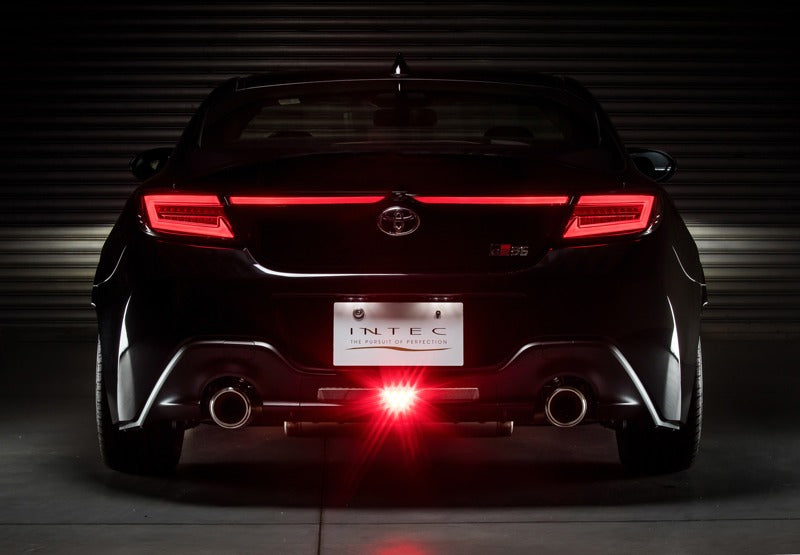 Intec Sequential LED 4pc Taillights w/Center Bar (Clear lens/Black Base/Red Bar) - 2022-2024 Toyota GR86 / Subaru BRZ