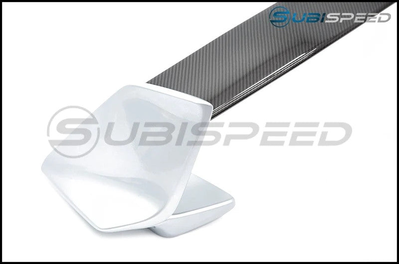 OLM Paint Matched NS Style Carbon Center Spoiler - Ice Silver Metallic / Steel - 2013-2016 Scion FR-S / 2013-2020 Subaru BRZ / 2017-2020 Toyota 86